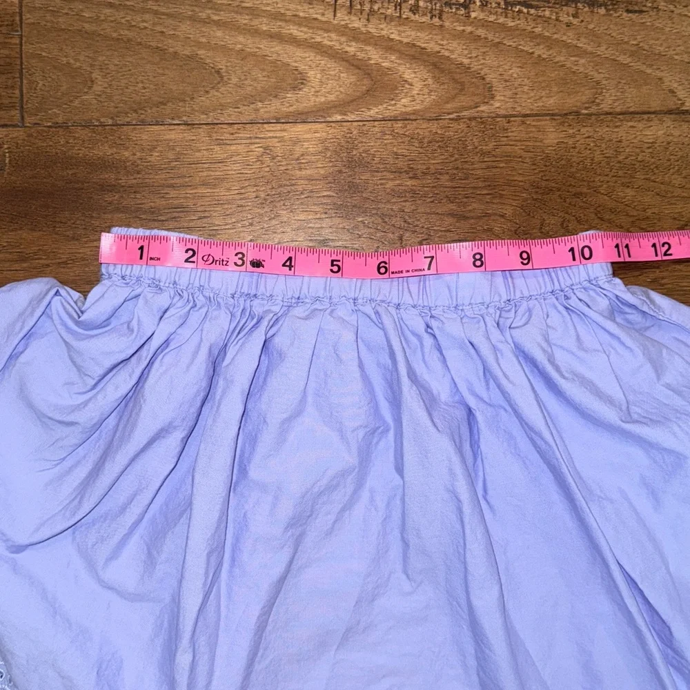 GAP KIDS Girls Purple Eyelet Border Skirt - Size M (8) - 100% Cotton